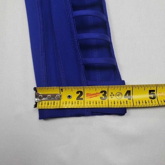 Victoria's Secret Sport Knockout Yoga Pants Size XS Blue Ladder Cut Out Leggings - Picture 10 of 10